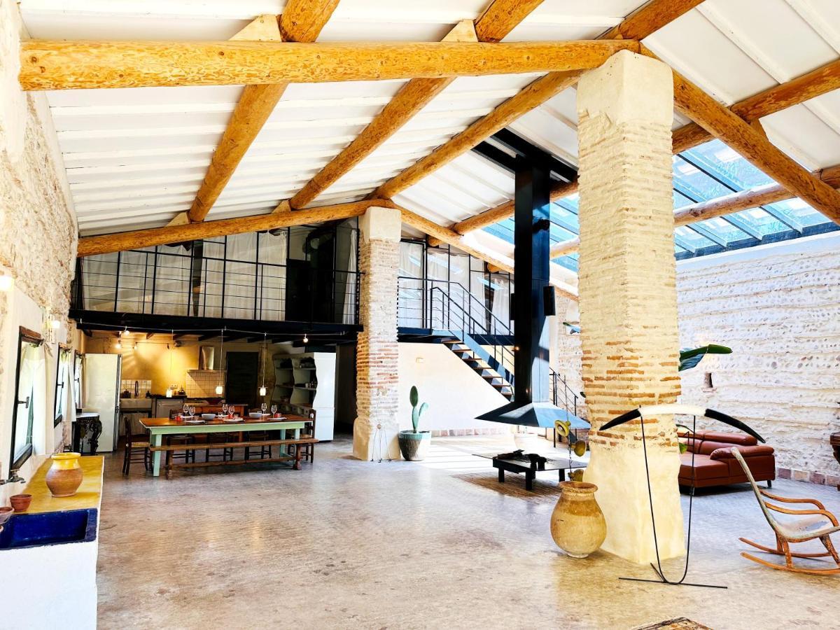Magnifique Loft - Piscine - Tennis - Babyfoot Nimes Exterior foto
