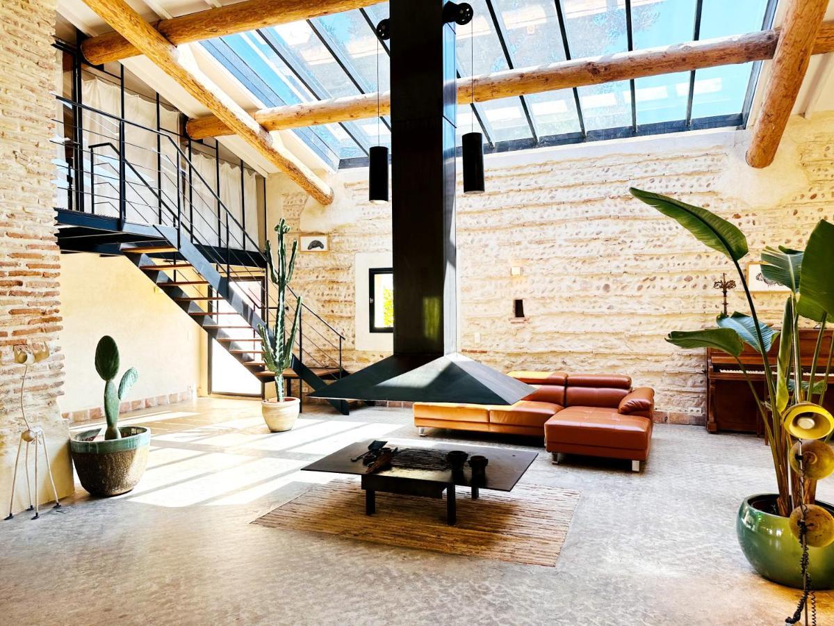 Magnifique Loft - Piscine - Tennis - Babyfoot Nimes Exterior foto
