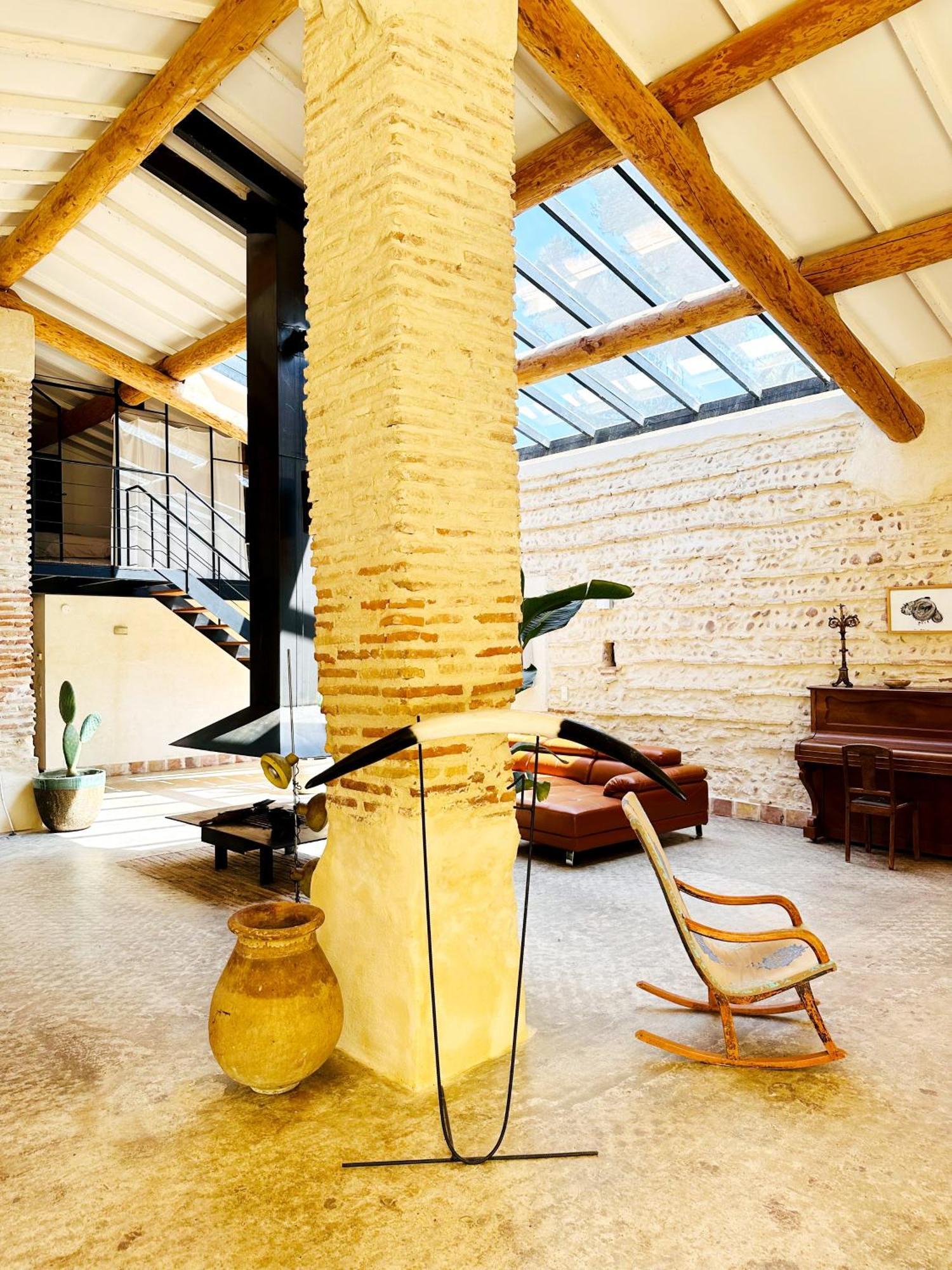 Magnifique Loft - Piscine - Tennis - Babyfoot Nimes Exterior foto
