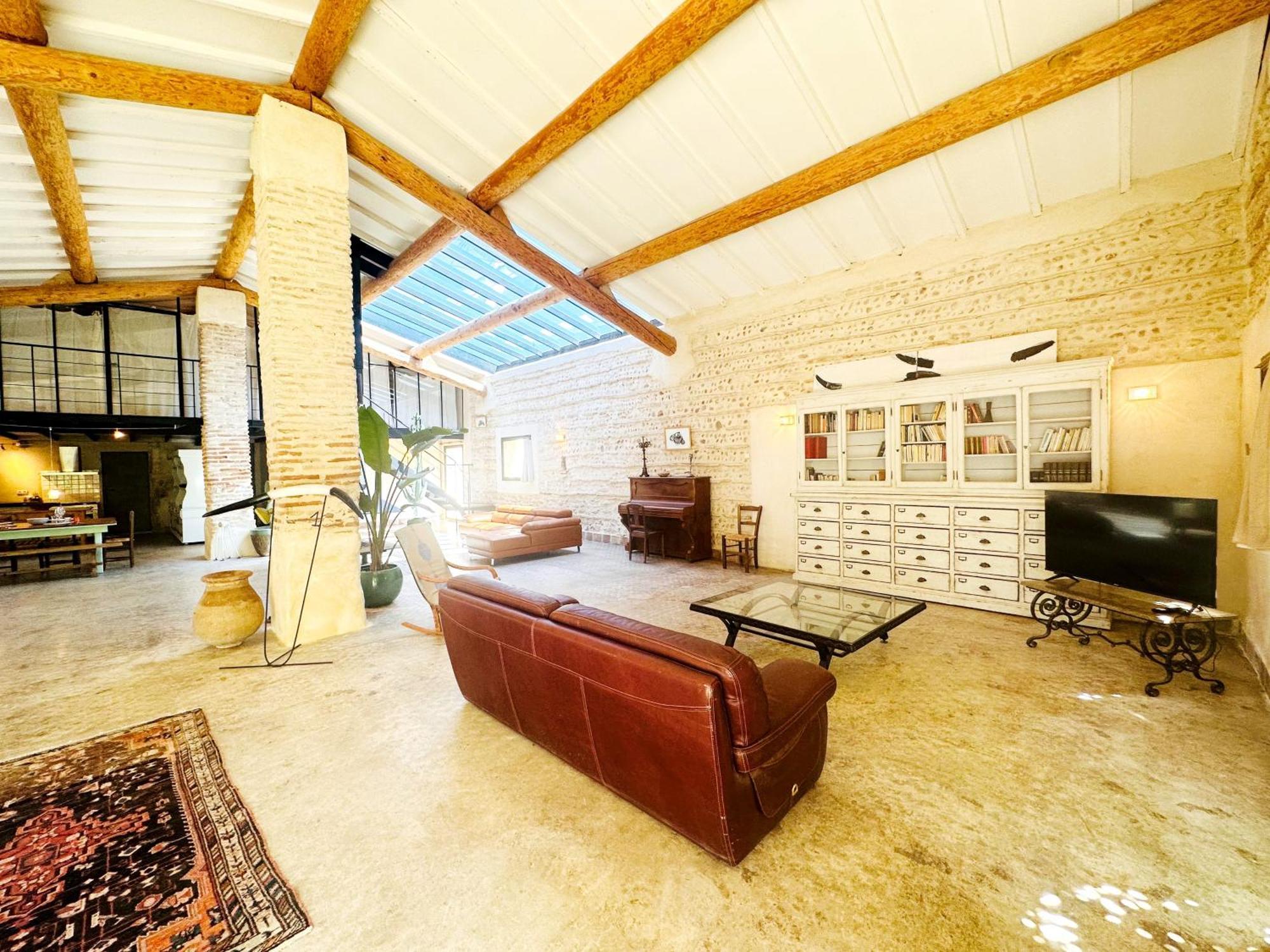 Magnifique Loft - Piscine - Tennis - Babyfoot Nimes Exterior foto